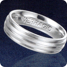Verragio Classic Men's Platinum Ring