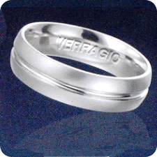 Verragio Classic Men's Platinum Ring