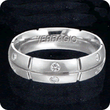 Verragio Classic Contemporary Men's Diamond Ring