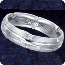 Verragio Classic Men's Platinum Ring