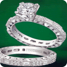 Vintage Look Wedding Rings with an Antique Style